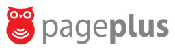 Logo de Page Plus, versión logotipo, sobre fondo transparente