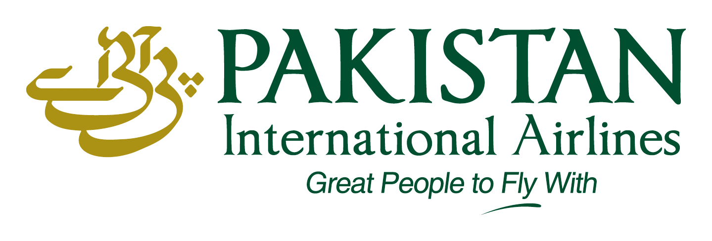 Logo de Pakistan International Airlines sobre fondo transparente