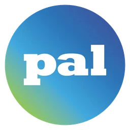 Pal Express logo, icon version, on a transparent background