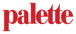 Palette のロゴ、ロゴタイプバージョン（背景透過）