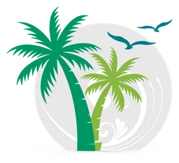 Palm logo, icon version, on a transparent background