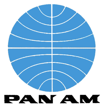 Pan American World Airways logo, icon version, on a transparent background