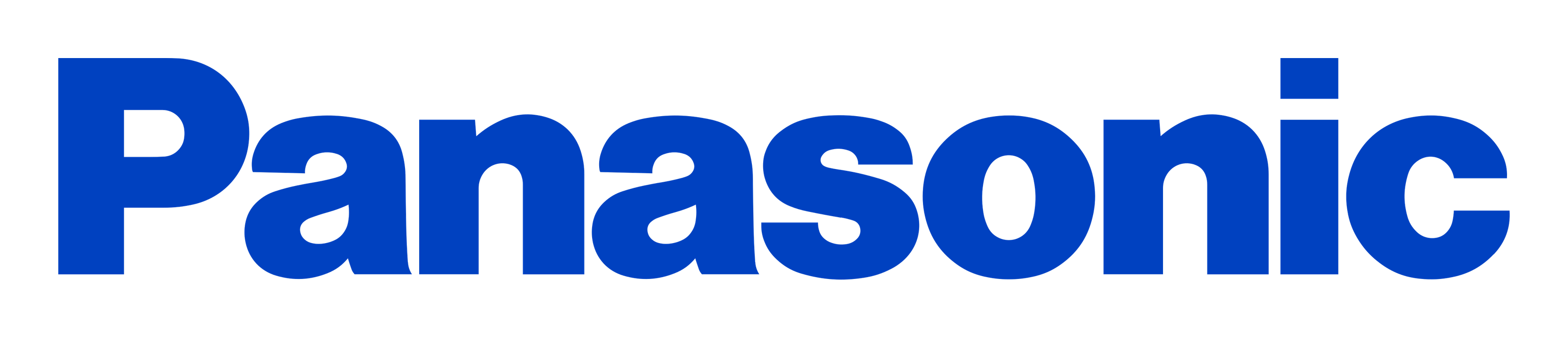 Panasonic のロゴ（背景透過）