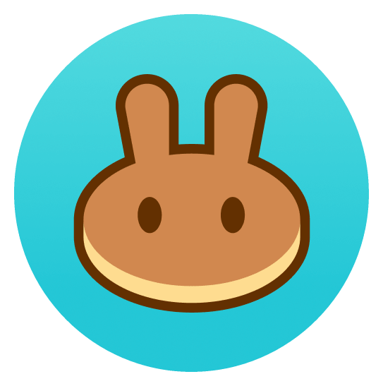 Pancakeswap logo, icon version, on a transparent background