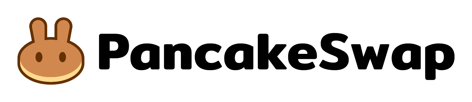 Pancakeswap logo on a transparent background