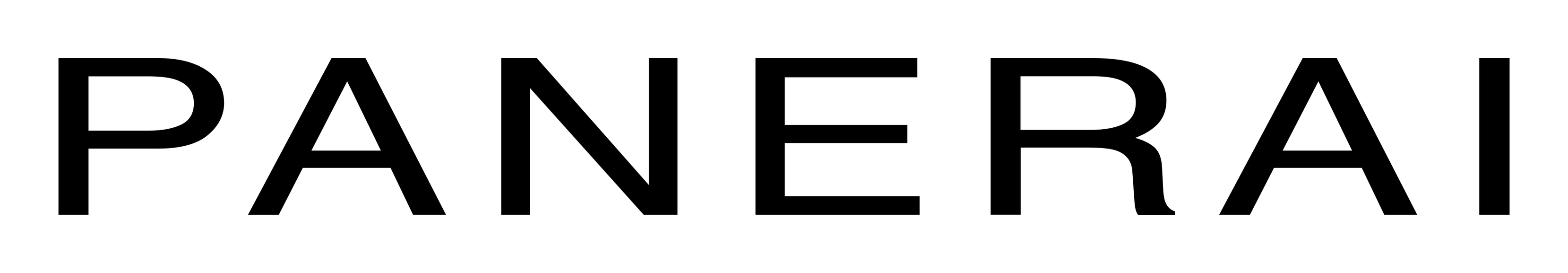 Panerai logo on a transparent background