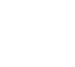 Panic at the Disco logo, white icon version, on a transparent background