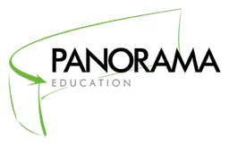 Panorama logo, horizontal version, on a transparent background