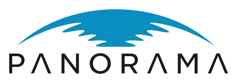 Panorama logo on a transparent background