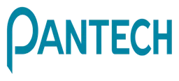 Pantech logo, horizontal version, on a transparent background