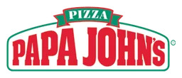 Logo da Papa Johns, versão logotipo, em fundo transparente