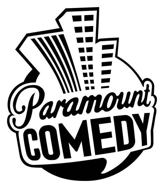 Paramount Comedy logo, black icon version, on a transparent background