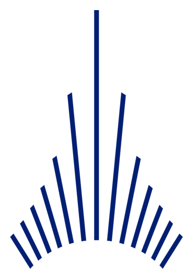 Paris Aeroport logo, horizontal version, on a transparent background