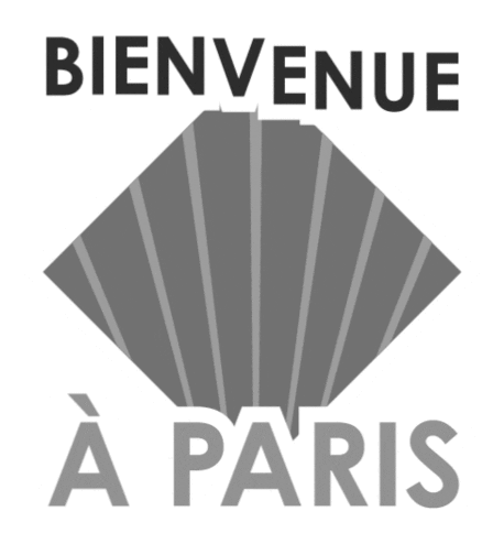 Paris Aeroport logo, monochrome icon version, on a transparent background