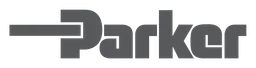 Parker Hannifin logo, monochrome wordmark version, on a transparent background