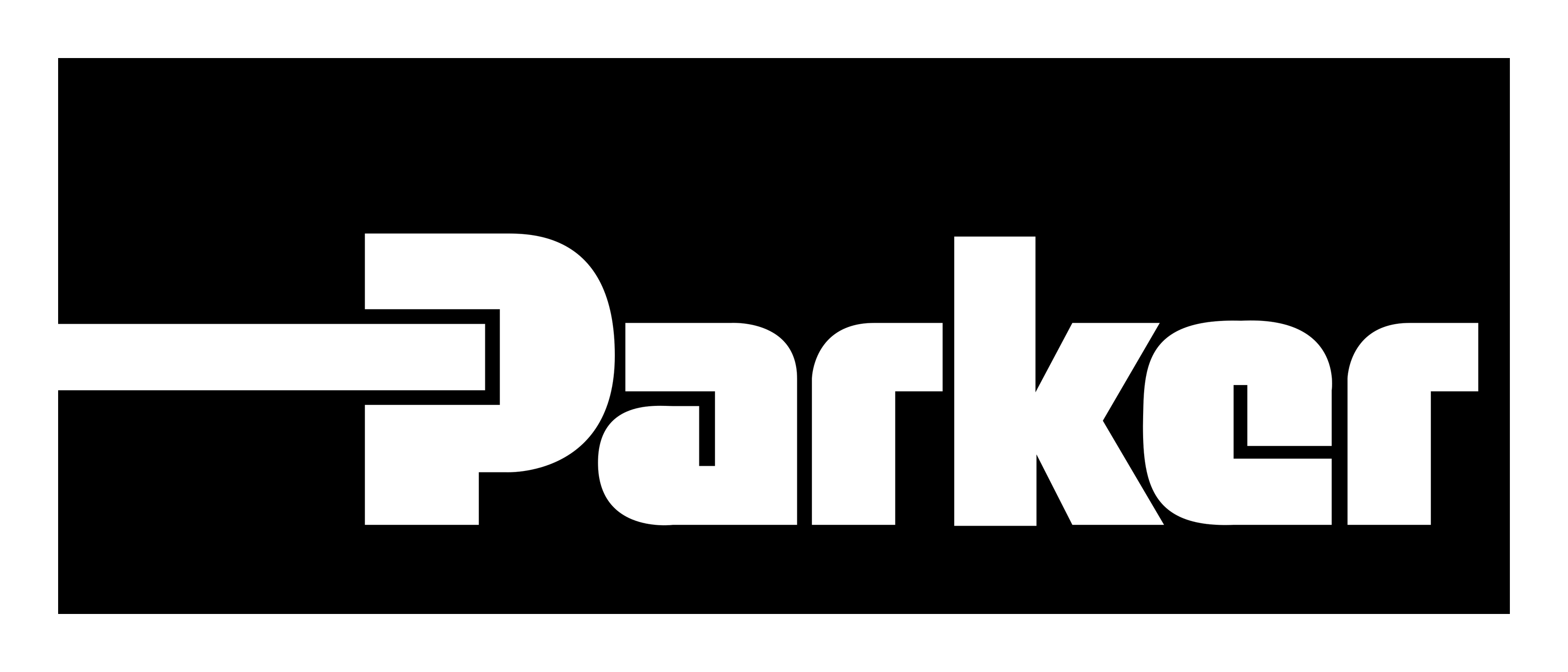 Parker Hannifin logo on a transparent background