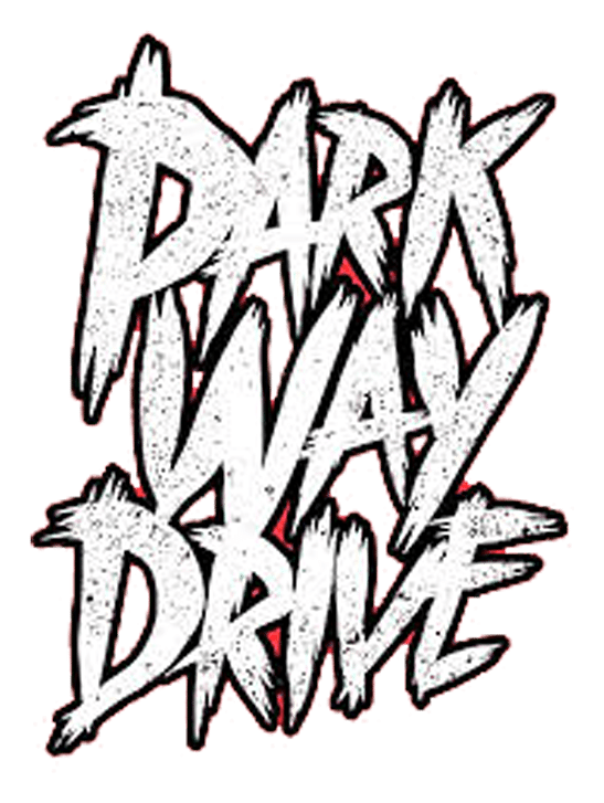 Parkway Drive logo, monochrome version, on a transparent background