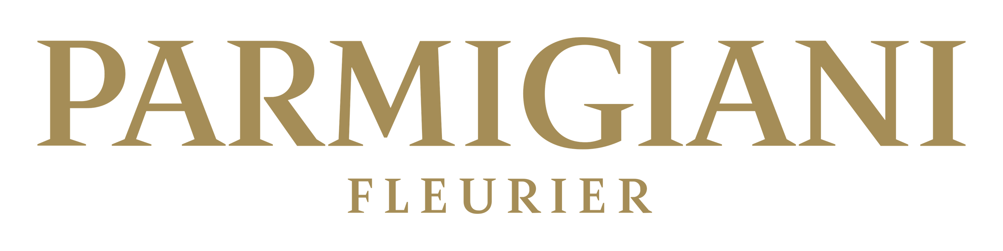 Parmigiani Fleurier logo on a transparent background