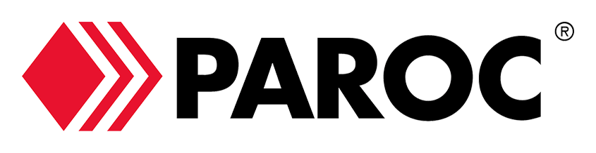 Paroc logo on a transparent background