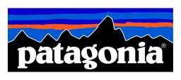 Patagonia logo, wordmark version, on a transparent background