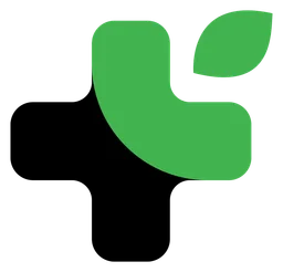Patientory logo, icon version, on a transparent background