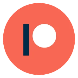 Patreon logo, icon version, on a transparent background