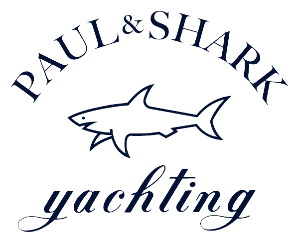 Paul and Shark logo on a transparent background