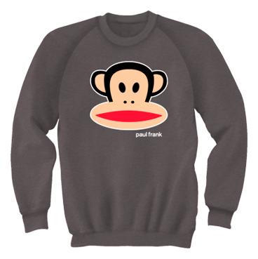 Paul Frank logo, monochrome icon version, on a transparent background
