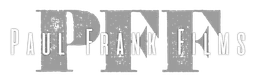 Paul Frank logo, monochrome wordmark version, on a transparent background