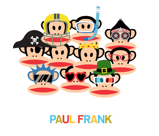 Paul Frank logo on a transparent background