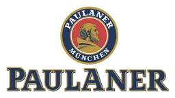 Paulaner logo, horizontal version, on a transparent background