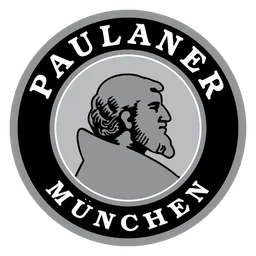 Paulaner logo, monochrome icon version, on a transparent background