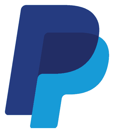 Logo PayPal, version icône, sur fond transparent