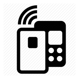 Paypass logo, black version, on a transparent background