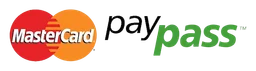 Paypass logo, wordmark version, on a transparent background