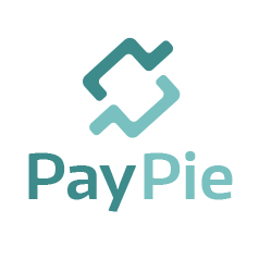 Paypie logo, white icon version, on a transparent background