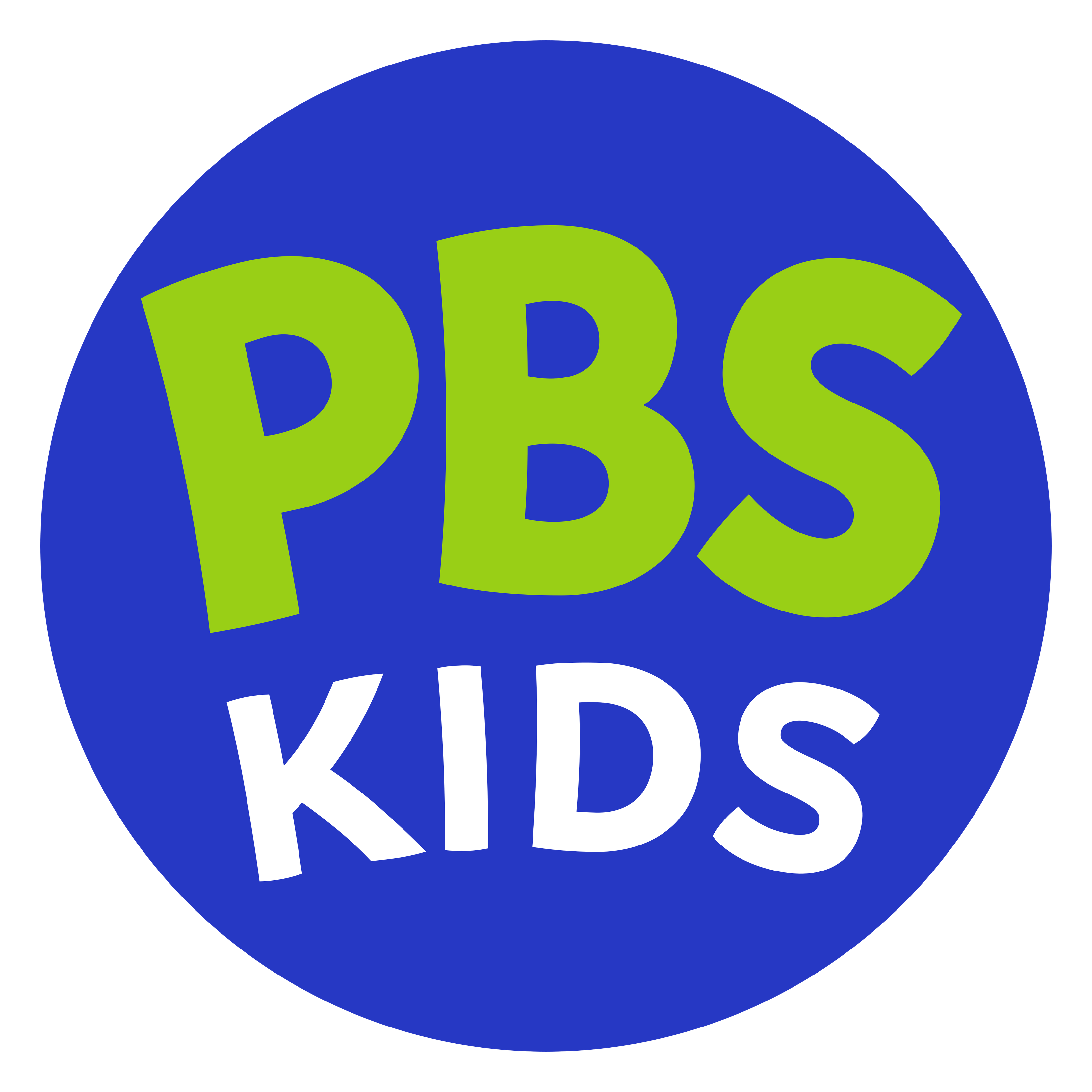 PBS Kids logo on a transparent background