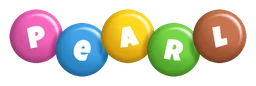 Pearl logo, wordmark version, on a transparent background