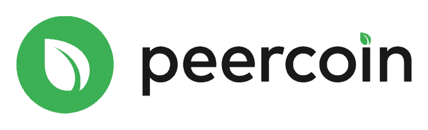 Peercoin logo on a transparent background