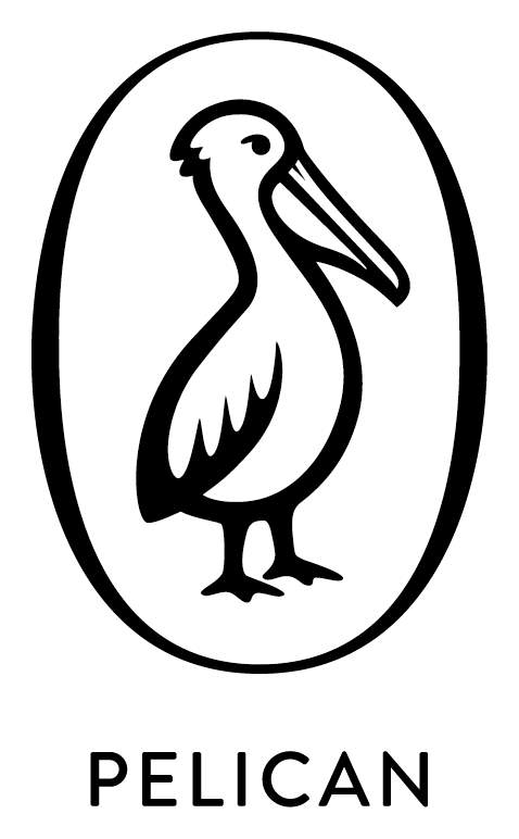 Penguin Books logo, black version, on a transparent background