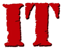 Pennywise logo, horizontal version, on a transparent background