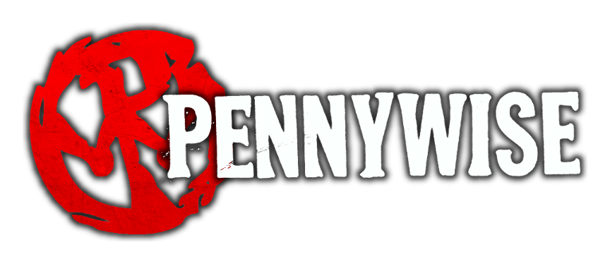 Pennywise logo on a transparent background