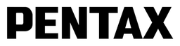 Pentax logo, black wordmark version, on a transparent background