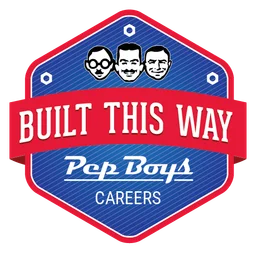 Pep Boys logo, icon version, on a transparent background