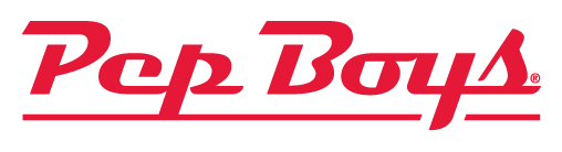 Pep Boys logo on a transparent background