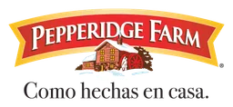 Pepperidge Farm logo, horizontal version, on a transparent background