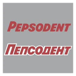 Pepsodent logo, icon version, on a transparent background