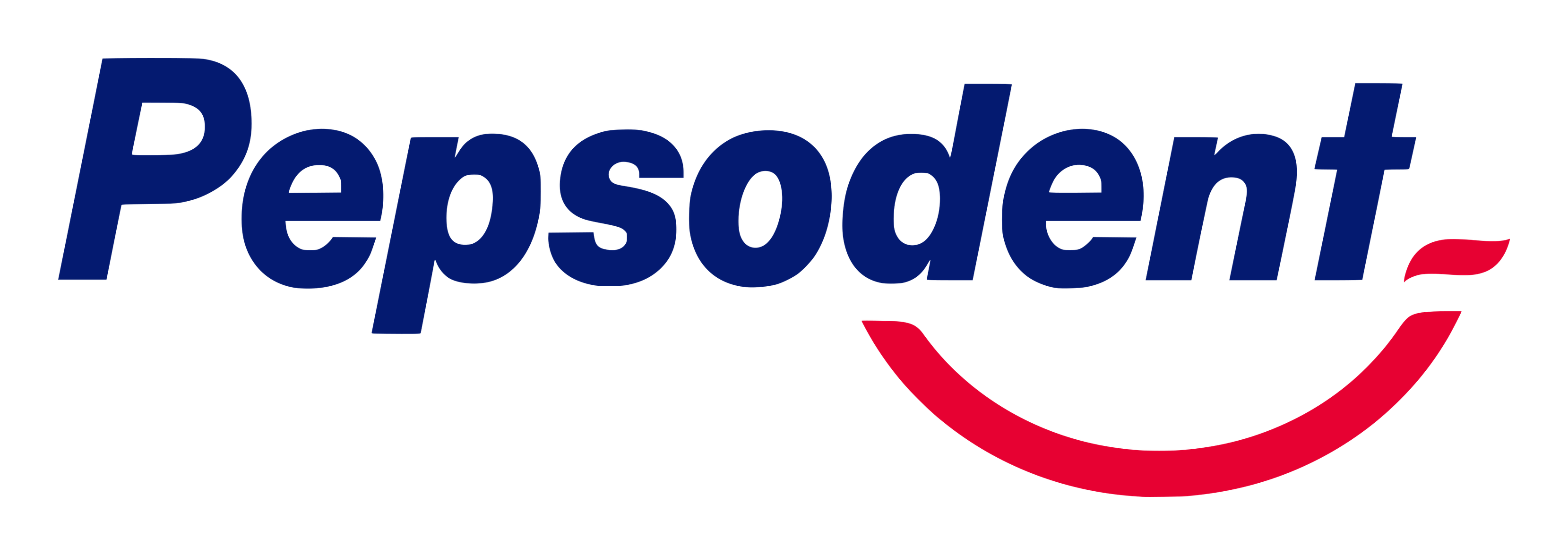 Pepsodent logo on a transparent background