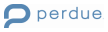 Perdue logo, wordmark version, on a transparent background