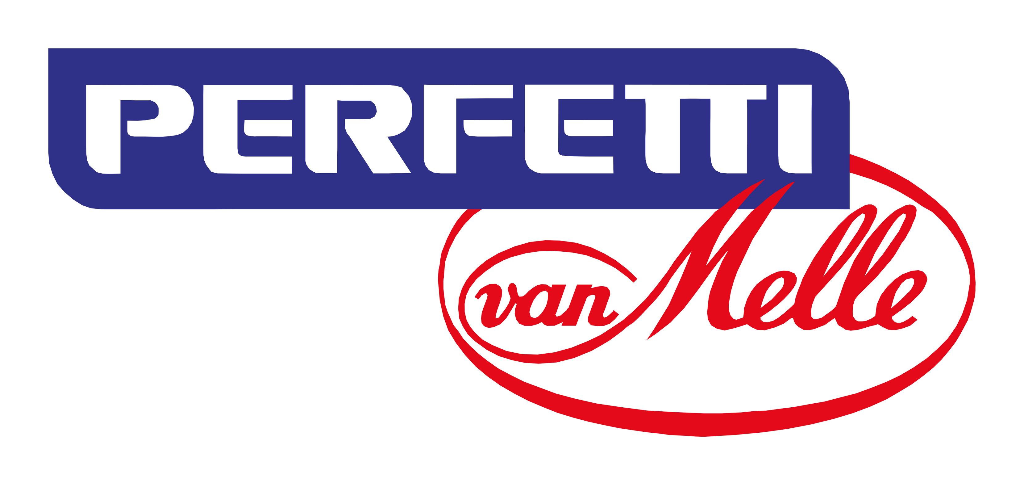 Perfetti van Melle logo on a transparent background